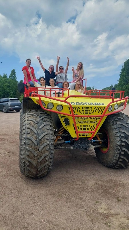 Водопады Приладожья круглый год — на авто и болотоходе!