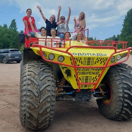 Водопады Приладожья круглый год — на авто и болотоходе!