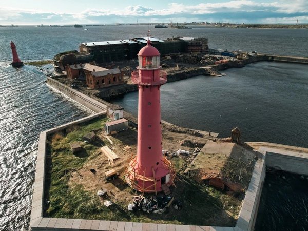 Форты Кронштадта на теплоходе