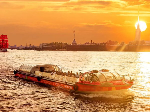 Круиз под разводными мостами