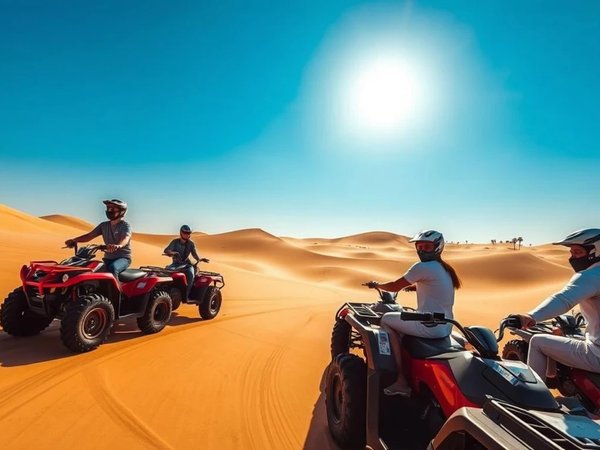 Драйв по дюнам: квадроциклы в пустыне Дубая - фото 3