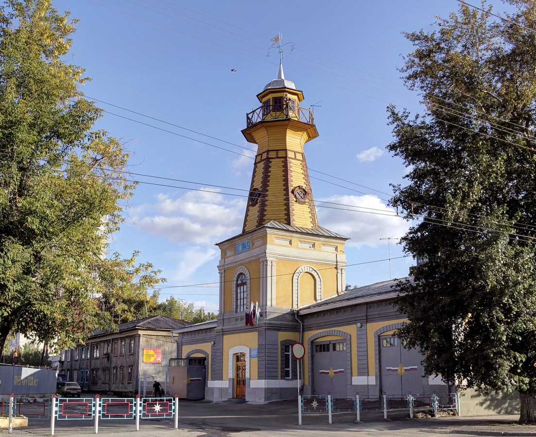 По уютному центру Кургана
