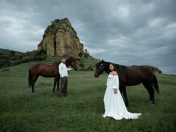 Фотопроект с лошадьми в стиле VOGUE — в Кисловодске - фото 4