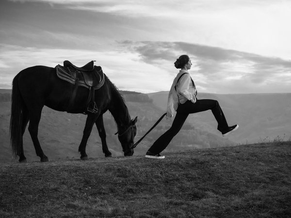 Фотопроект с лошадьми в стиле VOGUE — в Кисловодске - фото 3