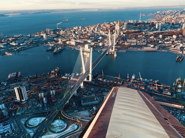 Незабываемый полёт на самолёте над Владивостоком с экскурсией - фото 3