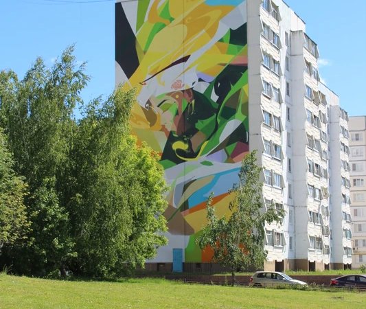 Выкса — город Железной Розы и стрит-арта (на вашем авто)