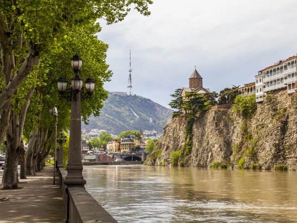 Старый Тбилиси + прогулка на катере по Куре - фото 1