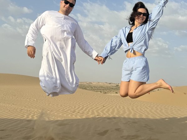 Вечернее сафари на джипах по пустыне Аль-Хатим - фото 4