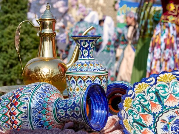 Колорит восточного базара и правильный плов в чайхане