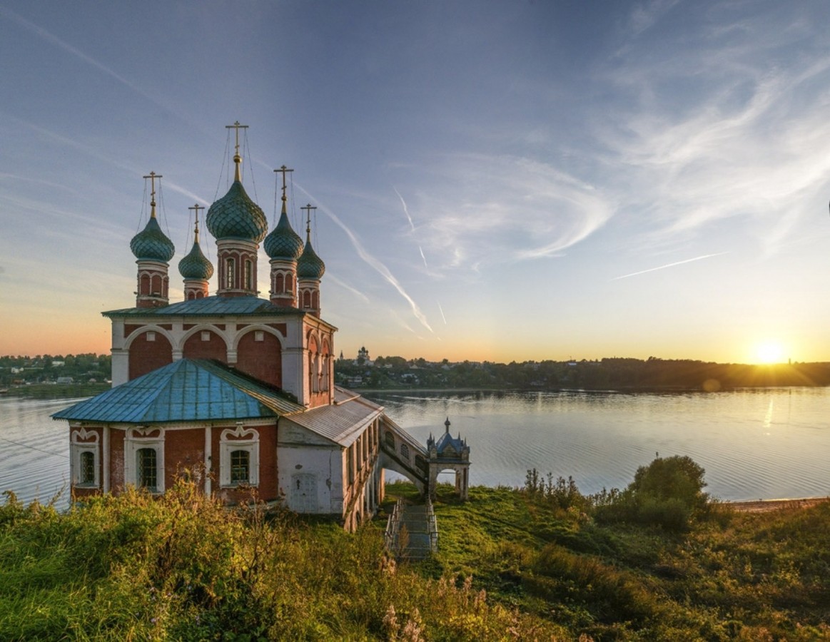 Из Ярославля в Тутаев, застывший в 19 веке