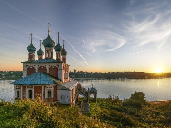 Из Ярославля в Тутаев, застывший в 19 веке