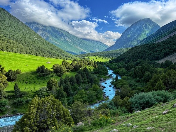 Горная симфония Кыргызстана