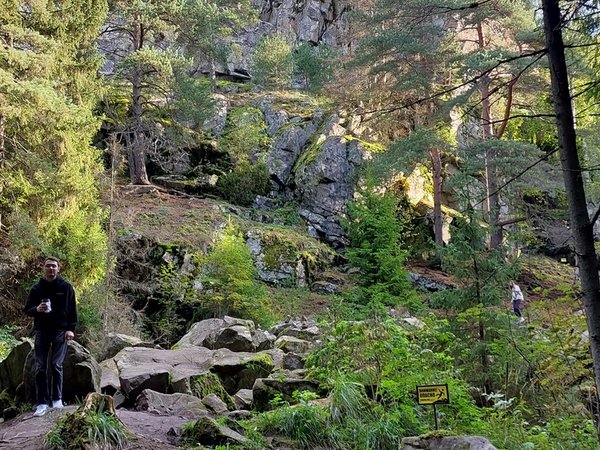 Паасонвуори, Рускеала, Мраморный каньон и водопады Ахинкоски за один день - фото 2