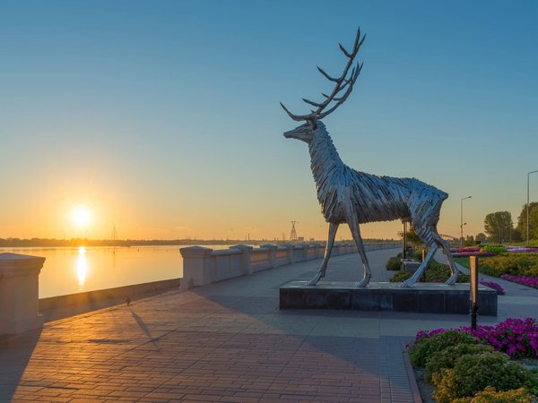 Огни ночного Нижнего Новгорода - фото 3