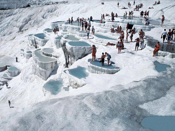 «Хлопковый замок» Памуккале и античный Иераполис из Кемера - фото 4