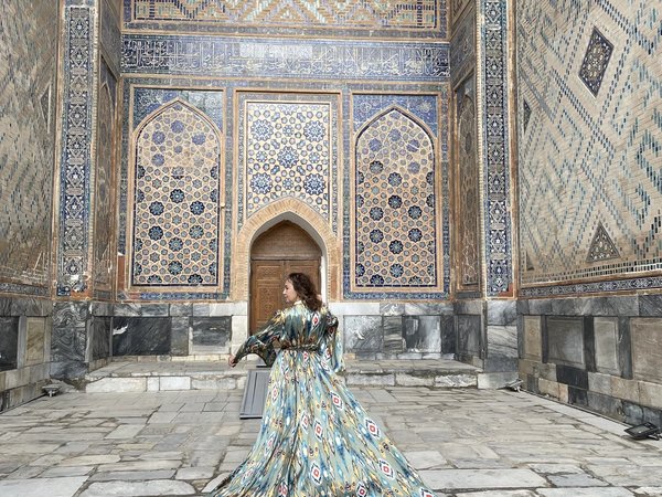 Экскурсия по Самарканду с мобильной фотосессией в национальных нарядах - фото 4