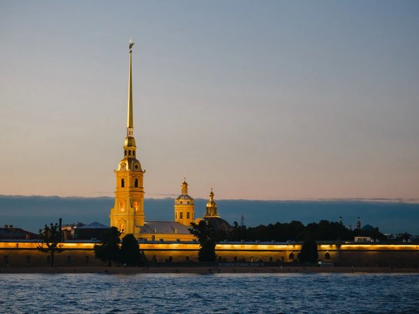 На теплоходе — вдоль разведённых мостов и парадных набережных Санкт-Петербурга - фото 4