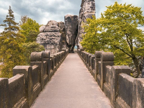 Бастай и крепость Кёнигштайн