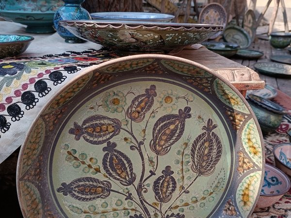 В мастерскую риштанской керамики из Коканда - фото 4