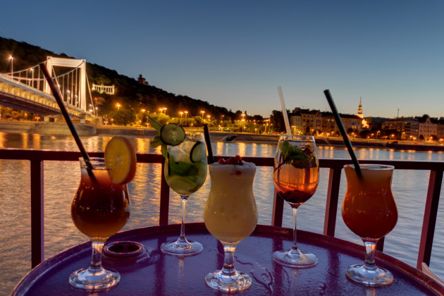 Cocktails at sunset: Ночной круиз по Дунаю с коктейлем