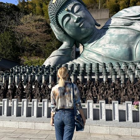 Из Фукуоки в Нандзоин: к самому большому лежачему Будде Японии