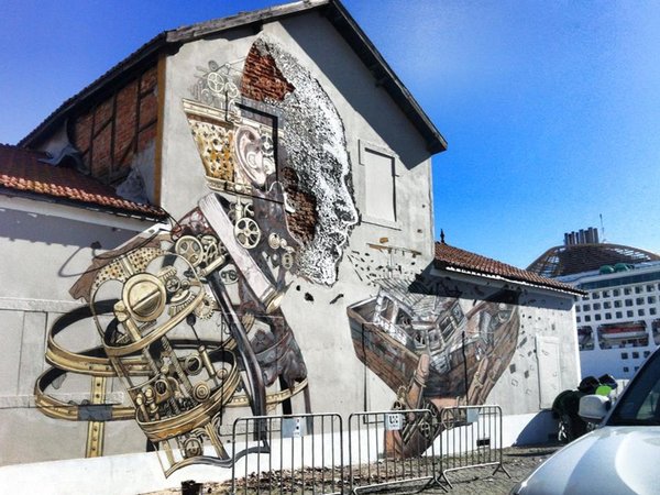 Уличное искусство Лиссабона - фото 4