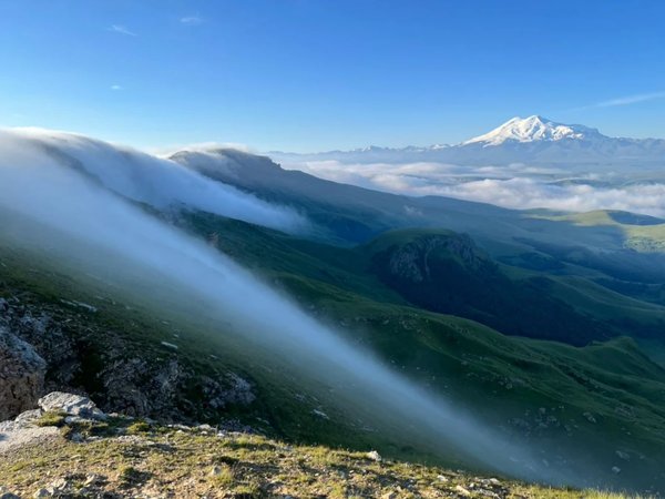 По дороге с облаками из Кисловодска: Северное Приэльбрусье — плато Бермамыт — Хасаут — Джилы-Су - фото 4