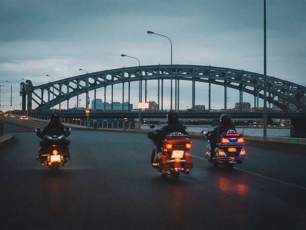 По Петербургу на мотоцикле - фото 2