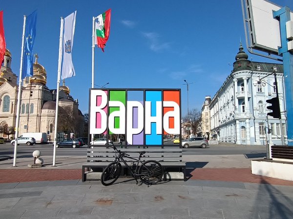 На велосипедах по Варне — круглый год!