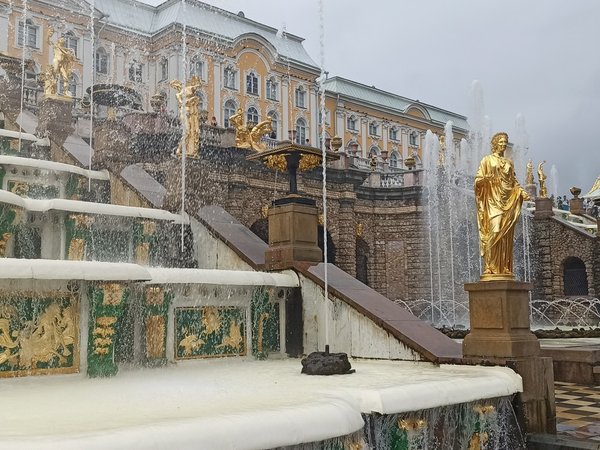 К фонтанам Петергофа — с ветерком на метеоре