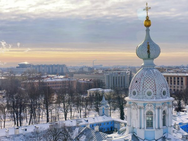 Смотровая площадка Смольного собора - фото 1