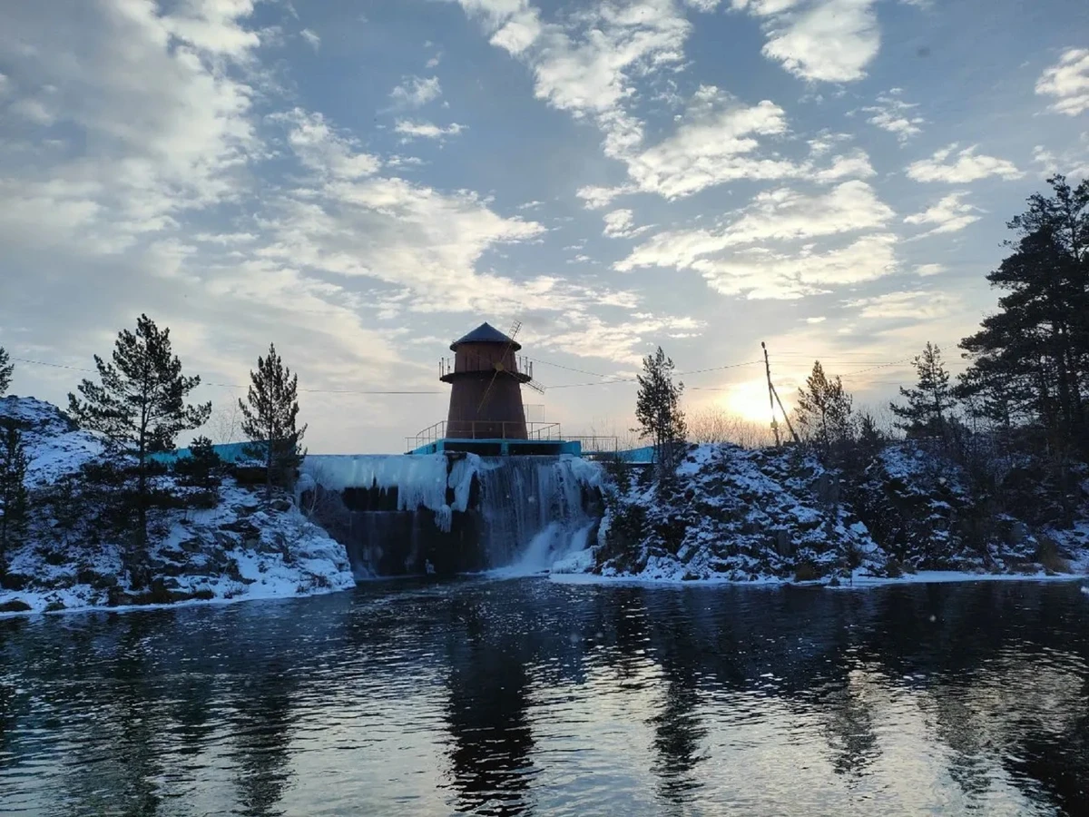 К Карпысакскому водопаду из Новосибирска