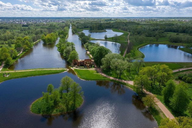 Велосипедная экскурсия по паркам Петергофа «Фонтанный водовод»-4