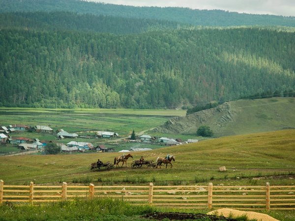 Выходные в селе Кага с проживанием в купольным доме, конной прогулкой и сплавом (всё включено) - фото 1