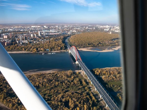 Над Новосибирском на самолёте! - фото 4