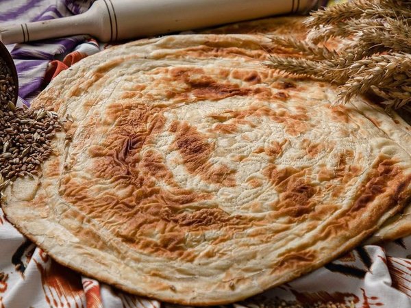 Хорезмская лепёшка чорак — мастер-класс в Хиве - фото 2