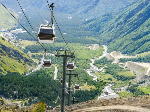 Ледяная поляна Азау и озеро Гижгит из Кисловодска - фото 4