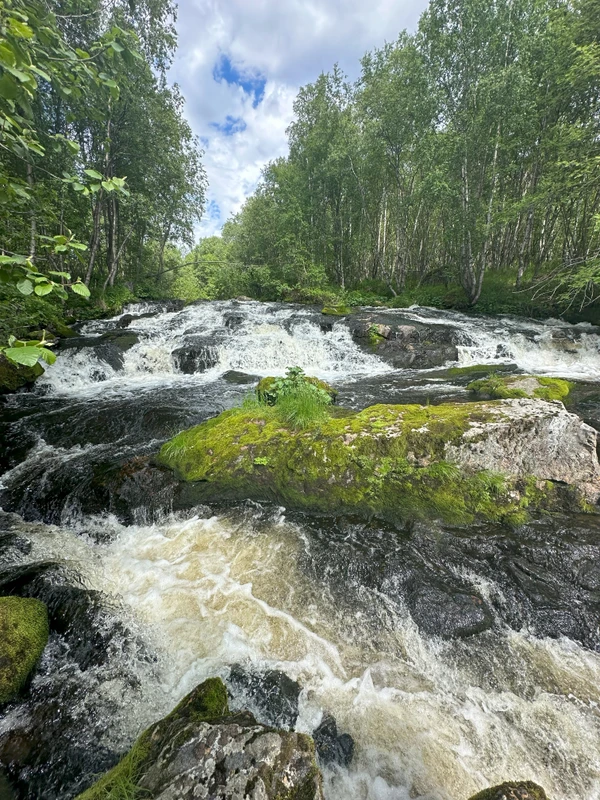 Поездка к водопадам Мурманской области