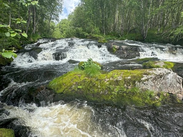 Поездка к водопадам Мурманской области