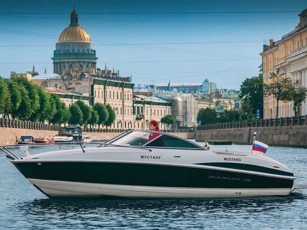 Петербург с воды по рекам и каналам: прогулка на катере Mustang с капитаном - фото 3