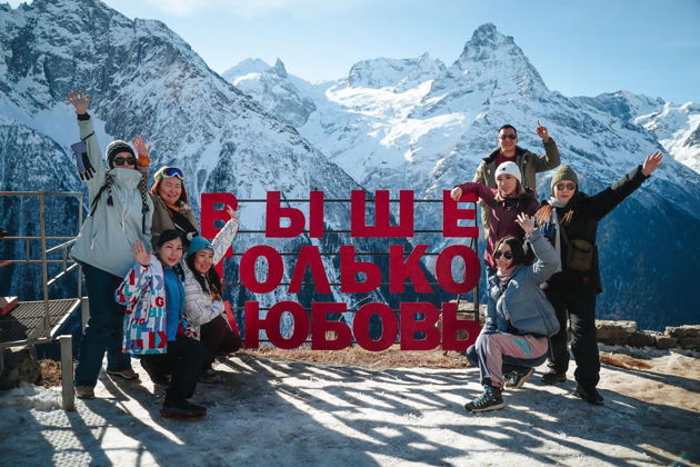 Фото экскурсии - Домбай в мини-группе: Сырные пещеры, Шоанинский храм, Гум-Баши, Кара-Кель  - 8