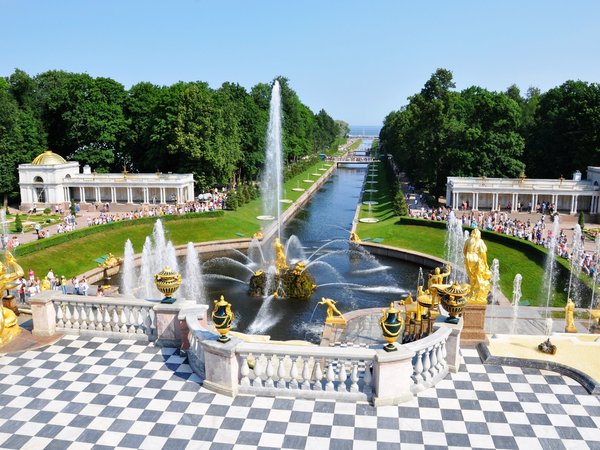 Петергоф. Фонтаны (из Санкт-Петербурга) - фото 2
