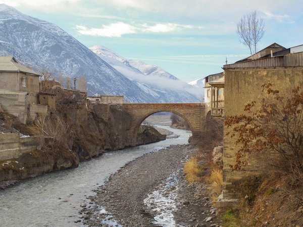 Горы, село Ахты и термальные источники - фото 2