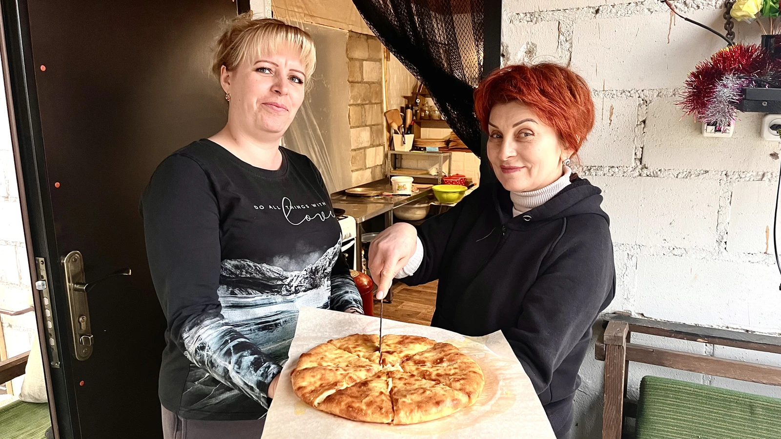 Осетинские пироги в горах Кавказа (всё включено)