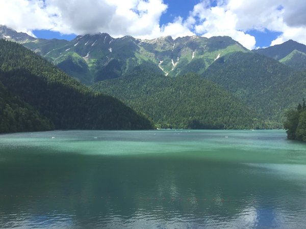 Впервые в Абхазии (из Гудауты)