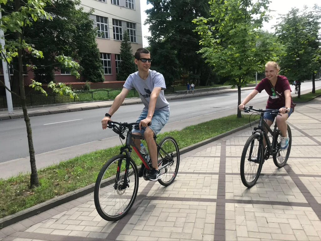 По Калининграду на велосипеде!