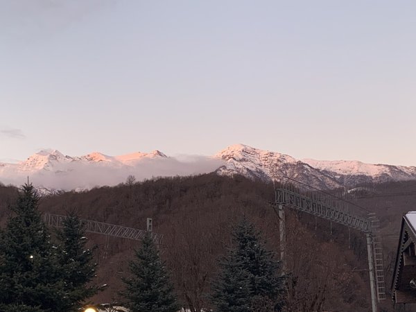 Красная поляна, закат в горах и легенды Кавказских гор - фото 3