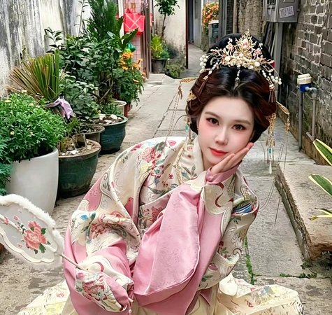 Костюмированная фотосессия в старом Гуанчжоу