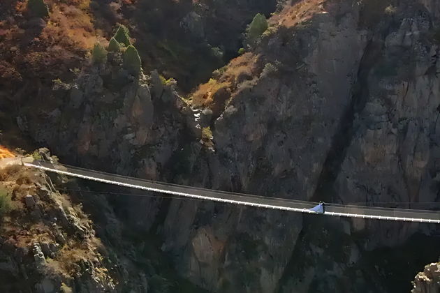 Фото экскурсии - Небесный мост, Аламединское ущелье и центр отдыха Архар - 7