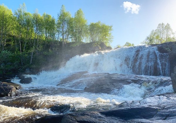 Путешествие на водопады Кольского полуострова 